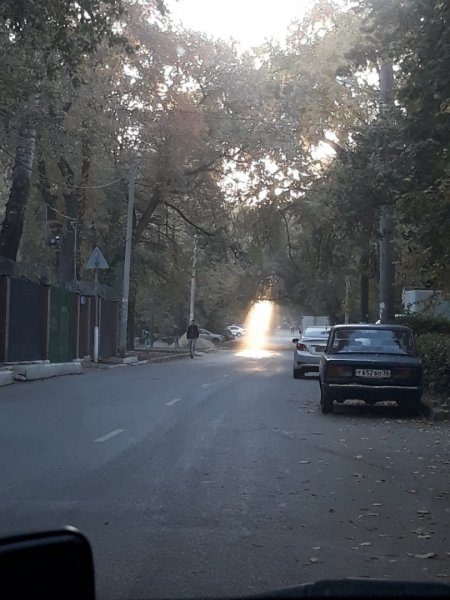 В Воронеже запечатлели приземление НЛО