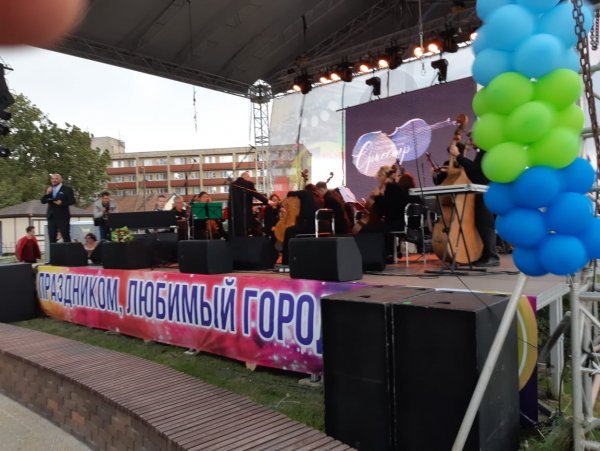 В рамках Дня города Зеленоградска был проведен необычный концерт
