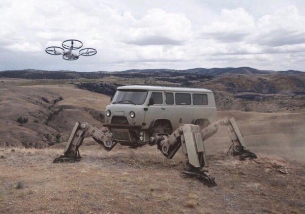 «Буханка» будущего: В сети высмеяли фото УАЗ-452 «из 2077 года»