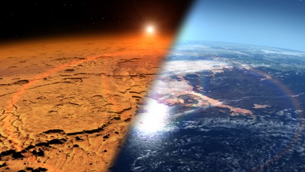 Кладбище первых людей: Марс был обитаем до внезапного нашествия Нибиру