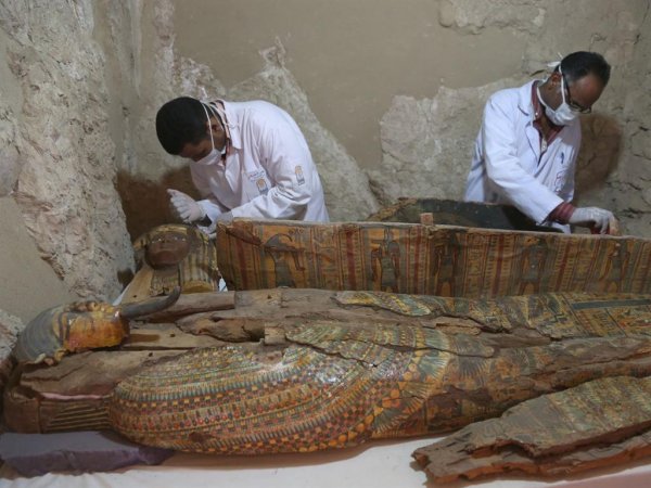 Мумии Древнего Царства были найдены в Египте