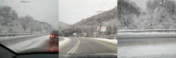 Нибиру вызвала снегопад в Крыму