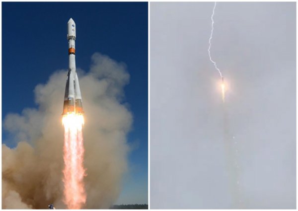 Пришельцы атаковали «Союз-2.1б»: Попавшая в ракету молния могла быть высокотехнологическим оружием