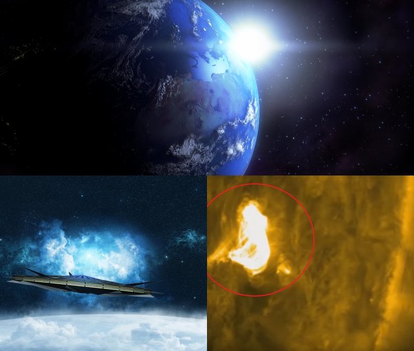 Инопланетяне «воруют» энергию Земли и Солнца ради заправки своих космолётов