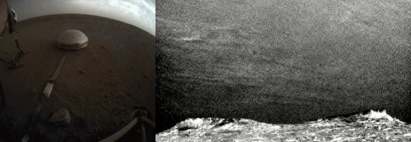 NASA опубликовала первые фото облаков на Марсе