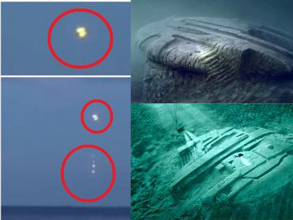 Бриллиантовые НЛО высадились в Балтийское море: Пришельцы добывают редкий металл на подводной базе