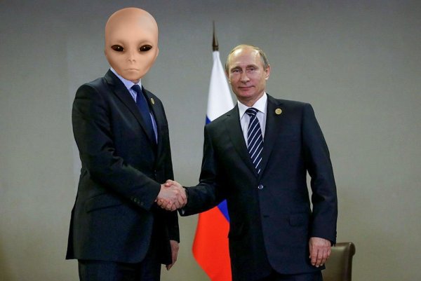 Заговор межпланетного масштаба: Связи Путина с пришельцами подтвердились