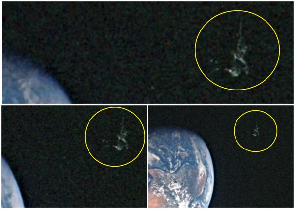 Спутник Темного Рыцаря ищет удалённые фотографии Microsoft: Пришельцы попались на глаза NASA
