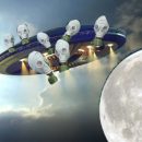 Нибиру засасывает Луну — Инопланетяне эвакуируются